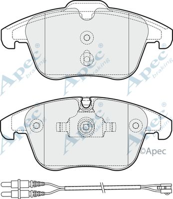 APEC BRAKING Piduriklotsi komplekt,ketaspidur PAD1824